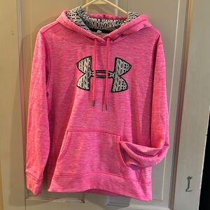 Under Armour Vibrant Pink Pullover Hoodie
